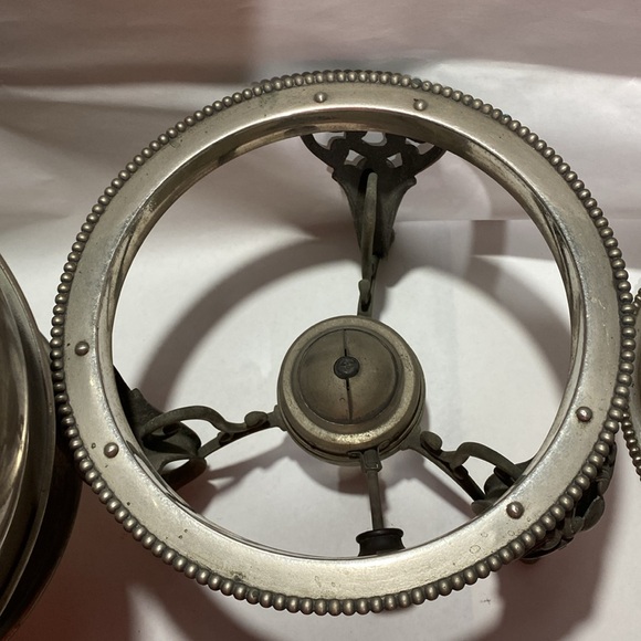 ANTIQUE S. STERNAN & CO CHAFING DISH, PAT 1893 &1895 decorative serving piece